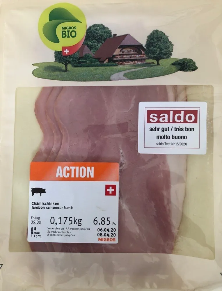 Jambon ramoneur fumé