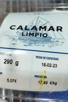 Calamar  fresco