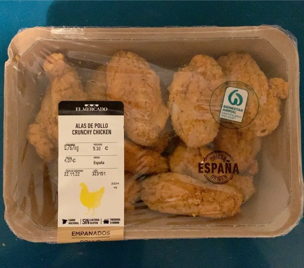 Alas de Pollo Crunchy Chicken