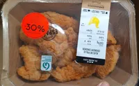 Alas de pollo marinadas empanadas