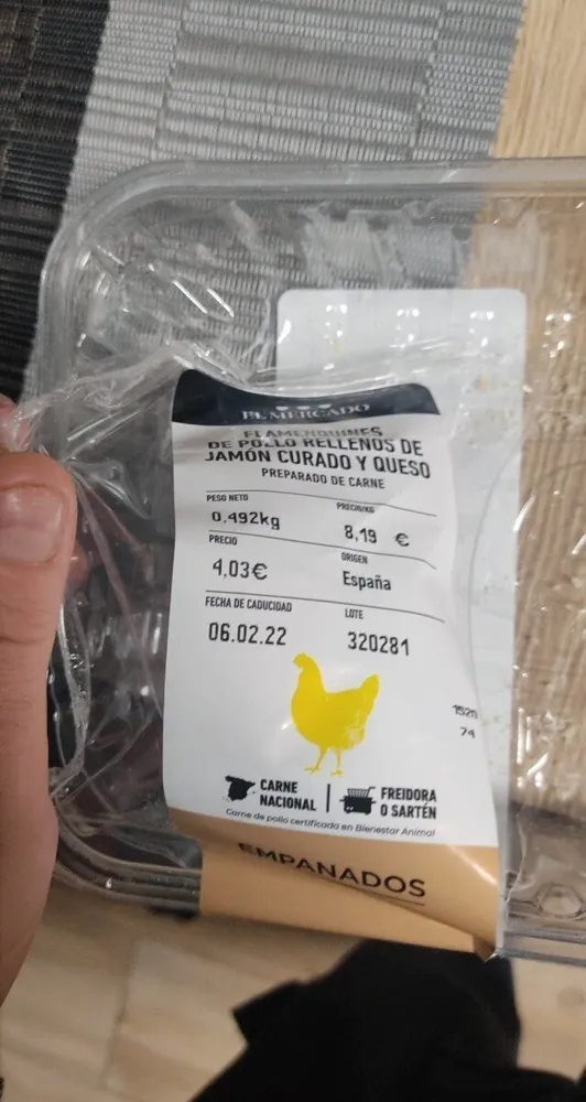 Flamenquines pollo