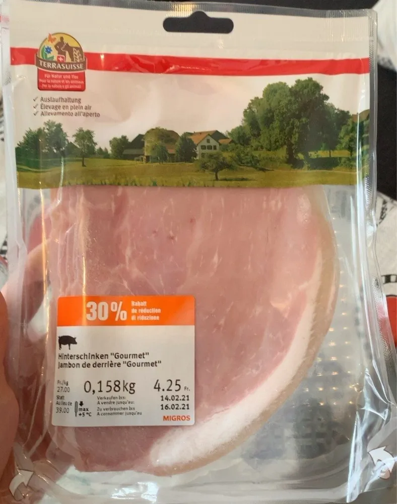 Jambon de derrière”Gourmet”