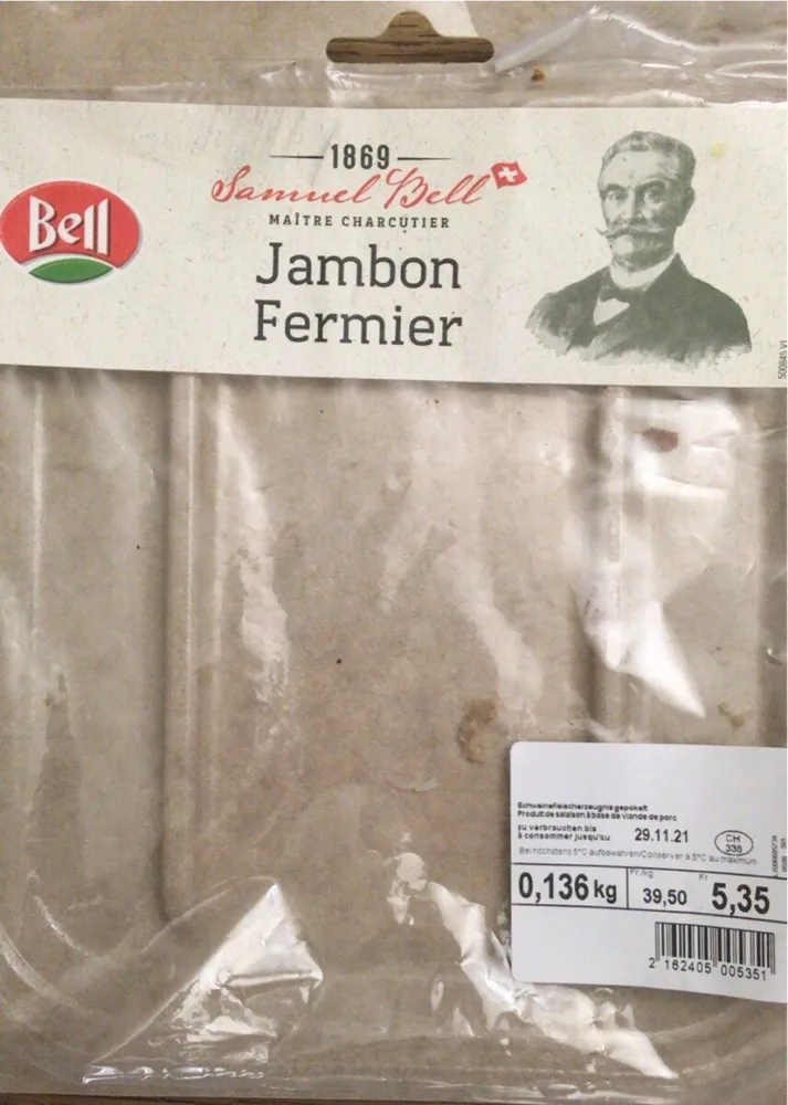 Jambon fermier