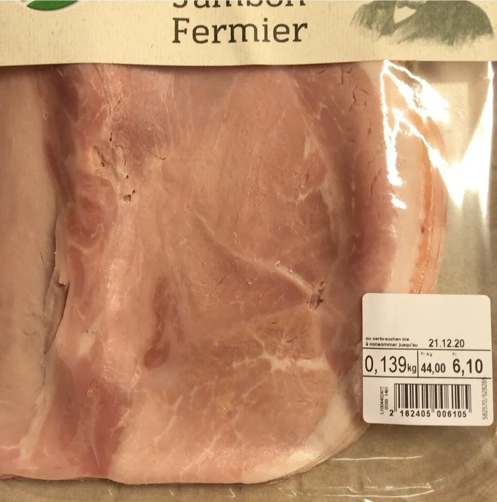 Jambon fermier