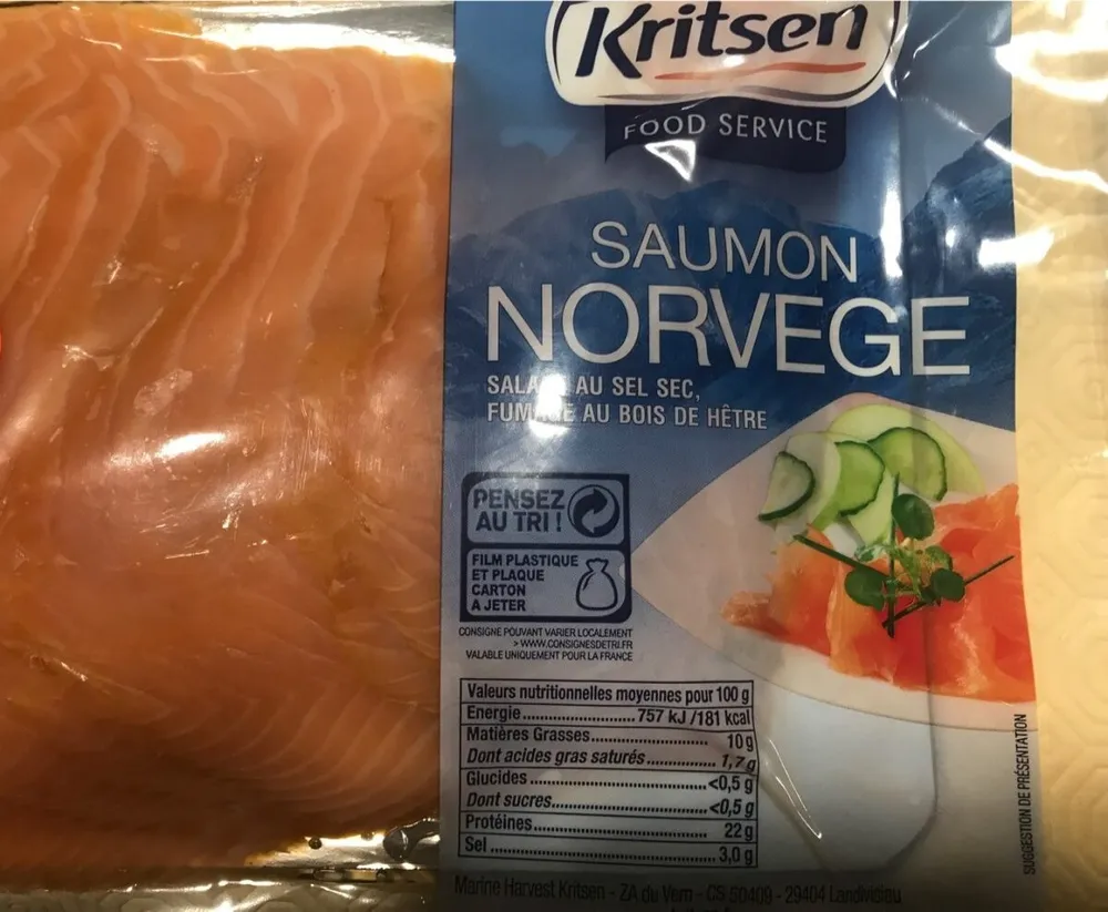 SAUMON ATLANTIQUE FUME NORVEGE