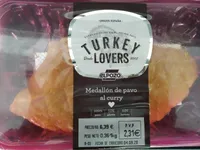 Medallón de pavo al curry