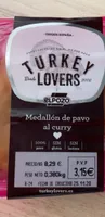 Medallon de pavo al curry