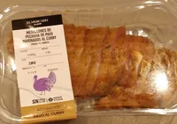 Medallones de pechuga de pavo al curry