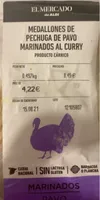 Pechuga de pavo marinado al ciurry