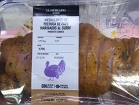 Medallones de pechuga de Pavo al Curry