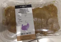 Medallones de pechuga de pavo marinados al curry