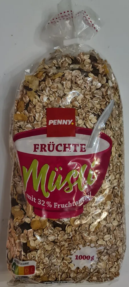 Früchte Müsli