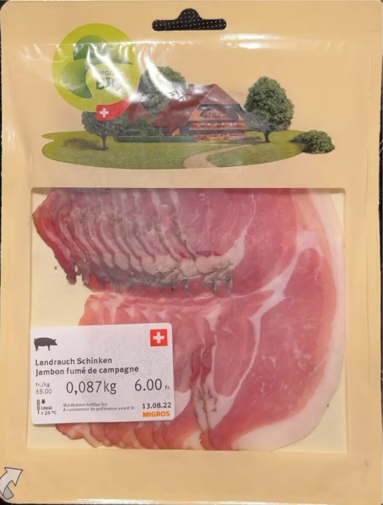 Jambon fumé de campagne