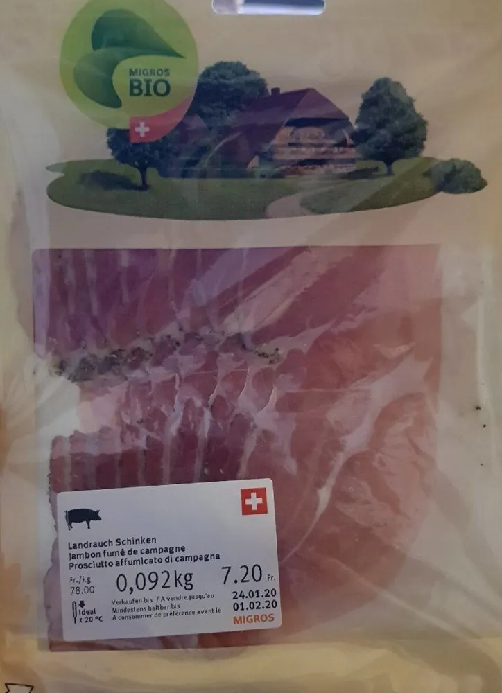 Jambon fumé de campagne
