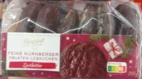 Feine Nürnberger Oblaten-Lebkuchen Zartbitter