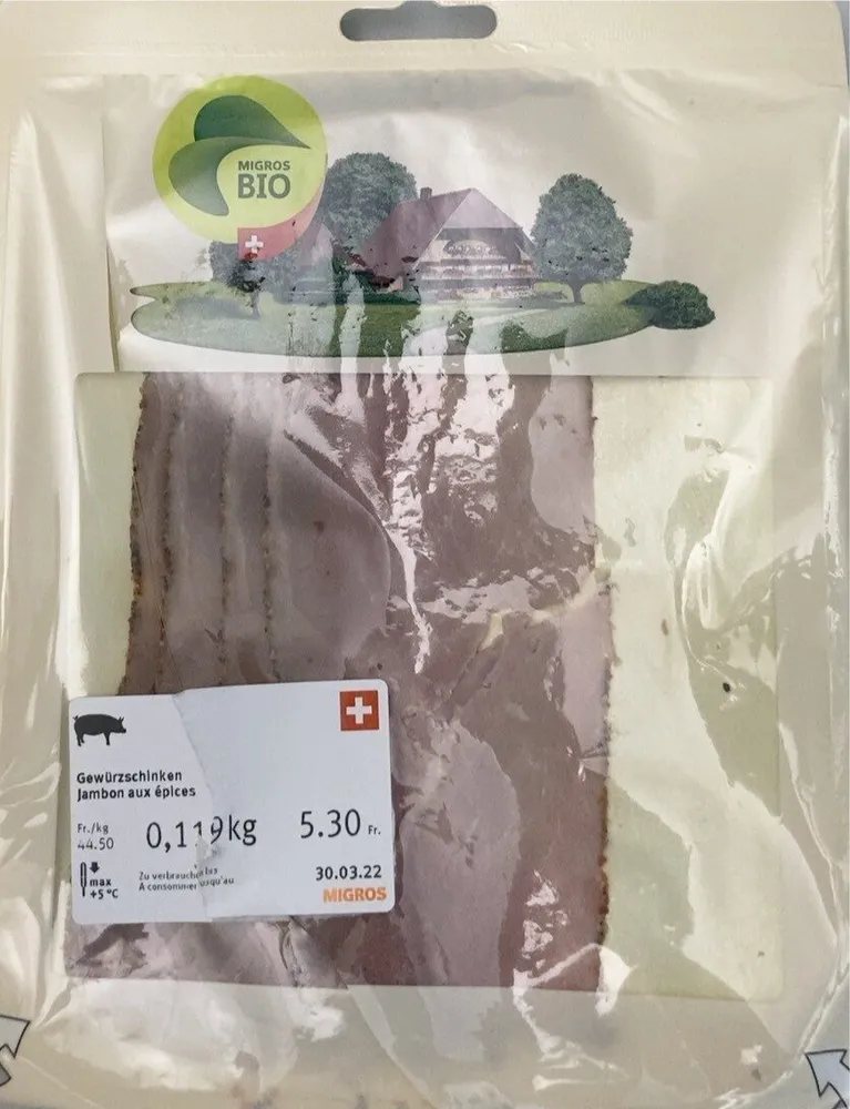 Jambon aux epices