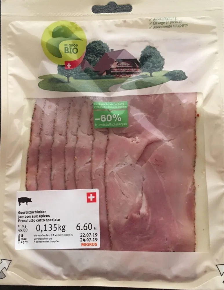 Jambon aux epices