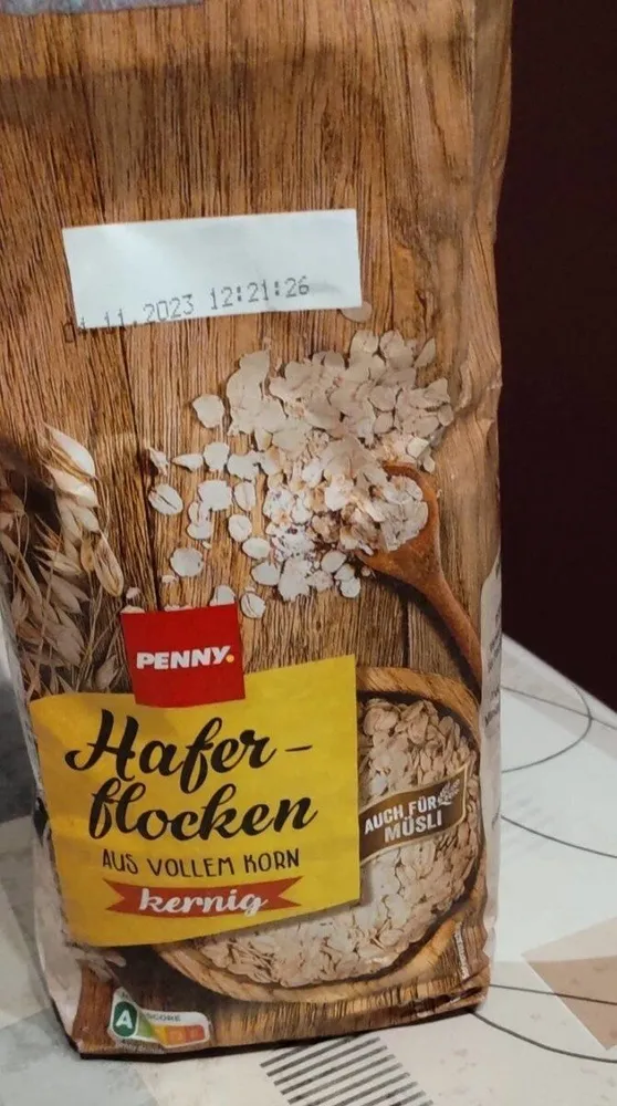 Haferflocken kernig