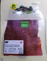 Viande séchée du Valais IGP