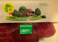 Viande séchée du Valais IGP