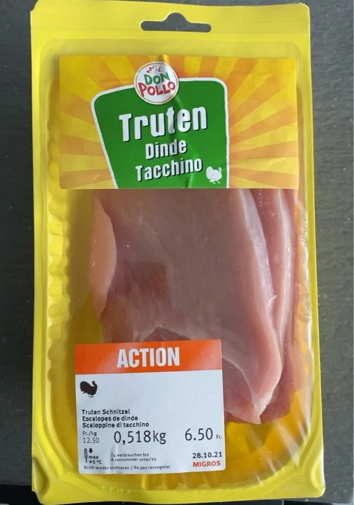 Escalope de dinde