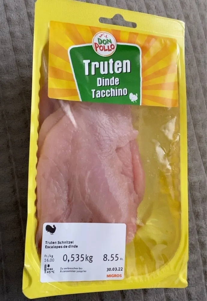 Escalope de dinde