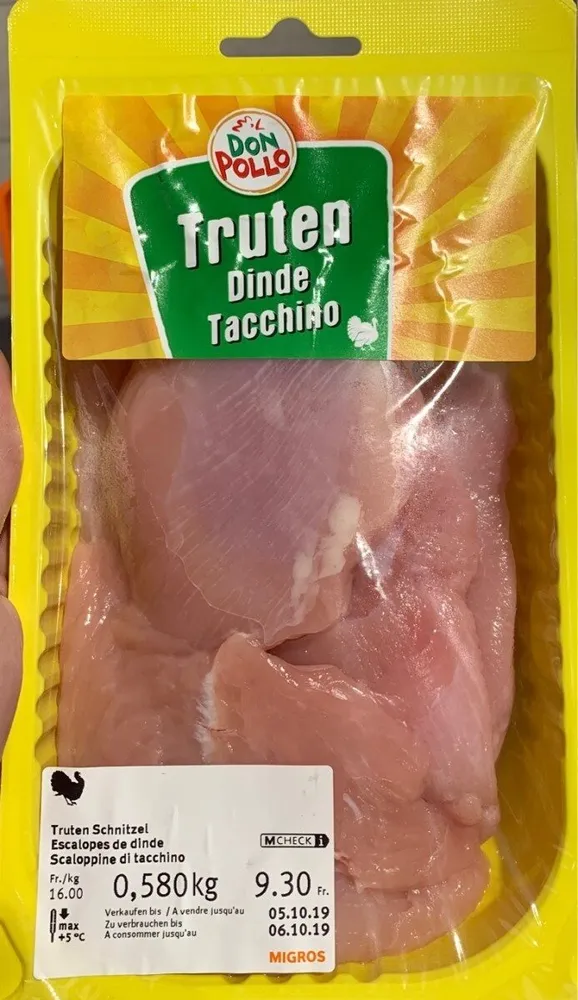 Escalopes de dinde