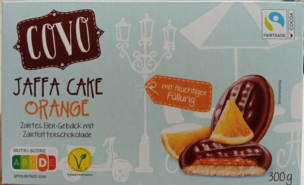 Jaffa cake orange