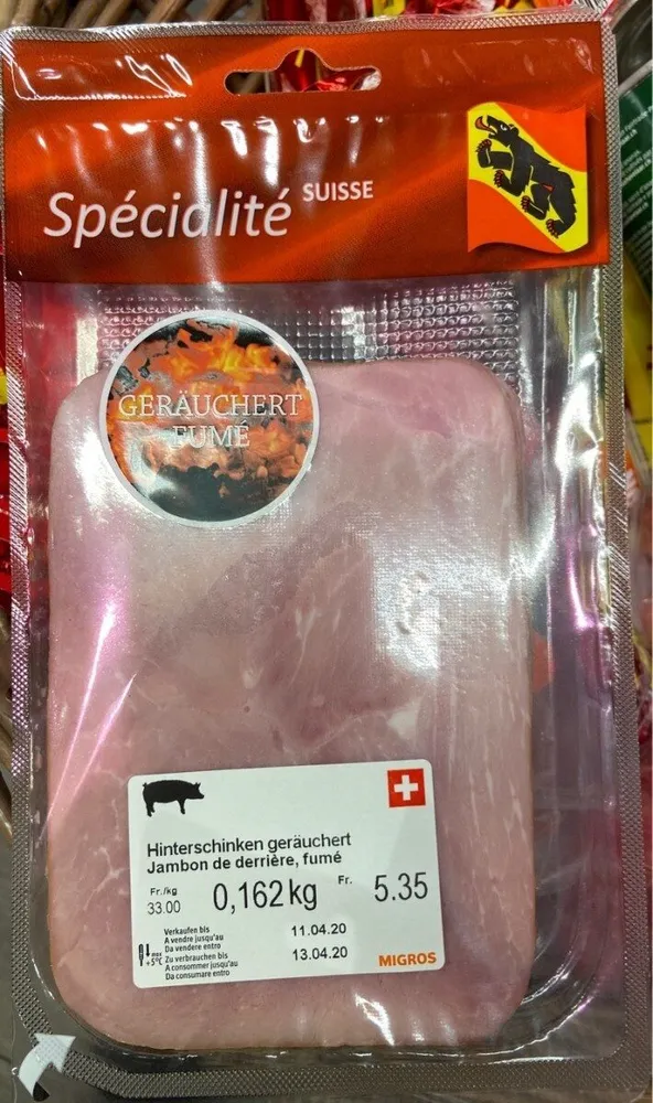 Jambon de derrière