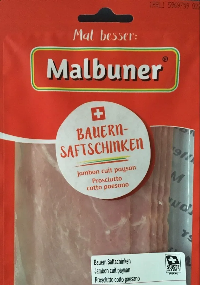 Jambon cuit paysan