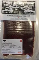 Viande séchée de montagne