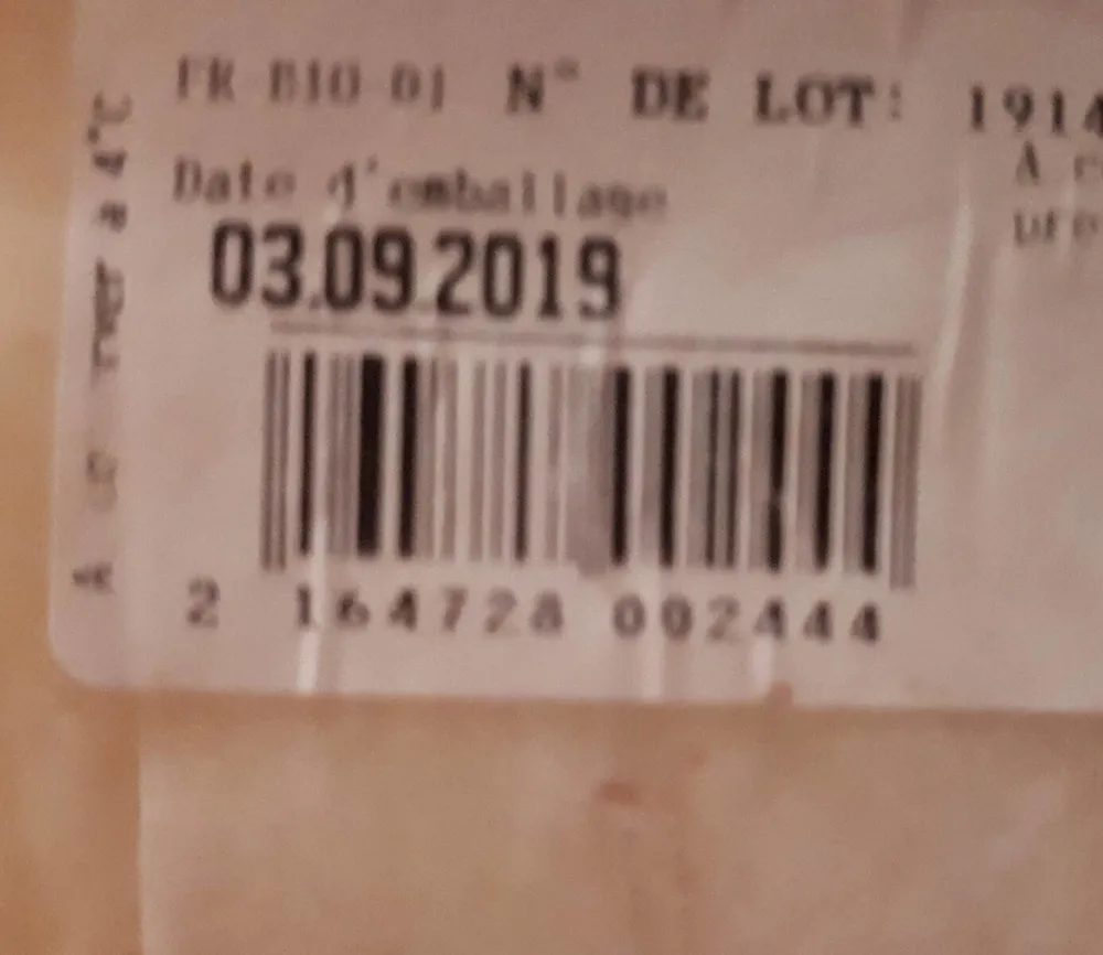 Tomme de brebis bio