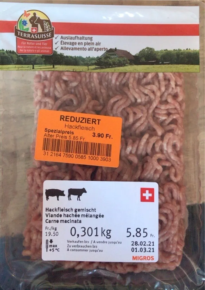 Hackfleisch gemischt