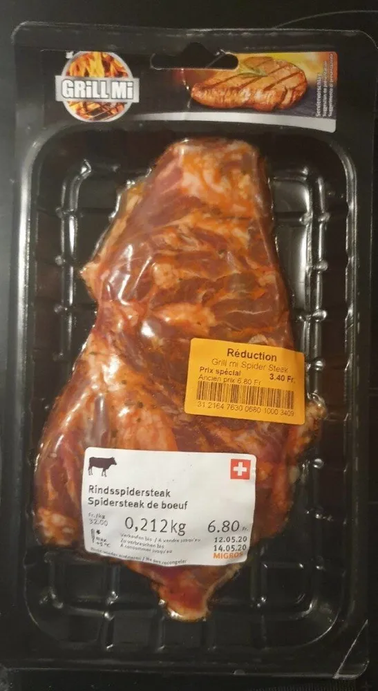 Spidersteak de boeuf