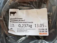 Rumsteak de boeuf