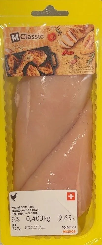 Escalope de poulet