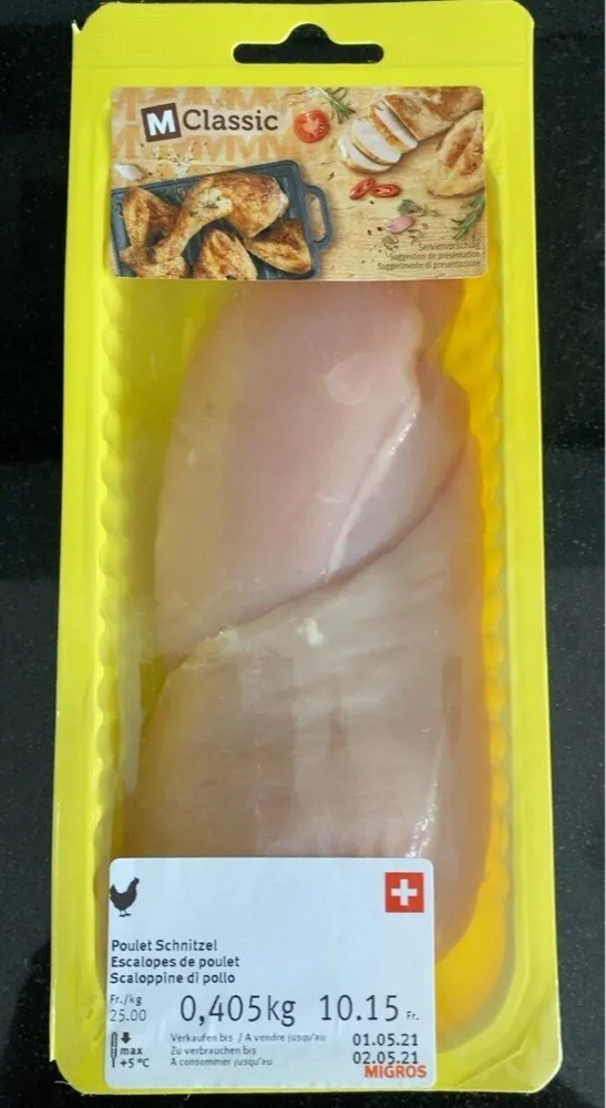 Poulet Schnitzel