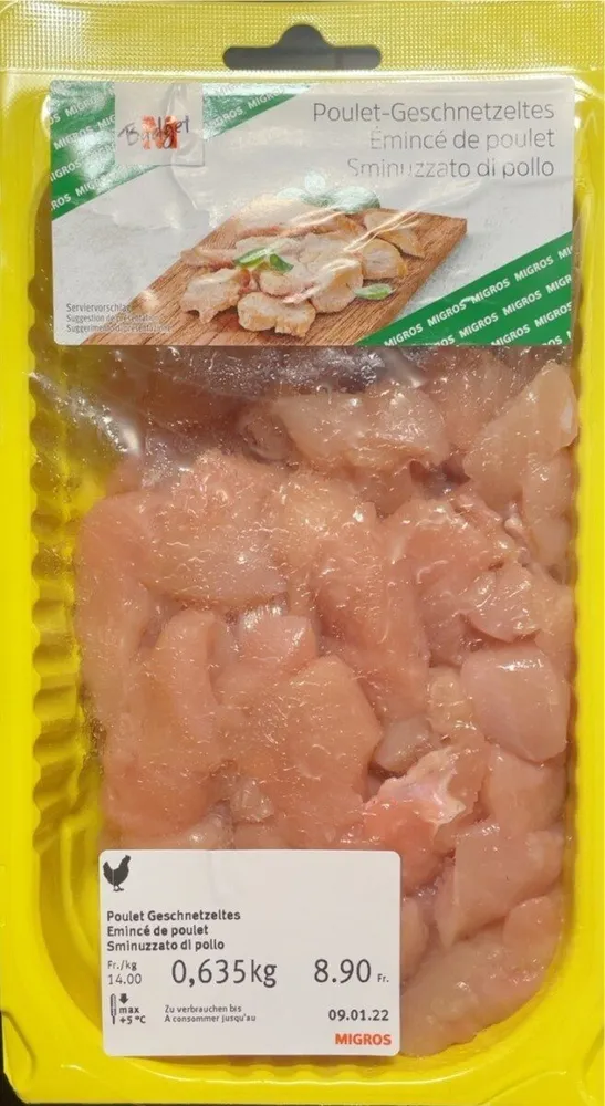 Poulet-Geschnetzeltes
