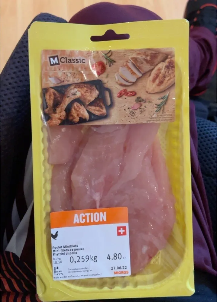 Poulet Minifilets