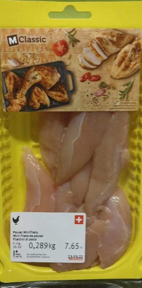 Mini filets de poulet