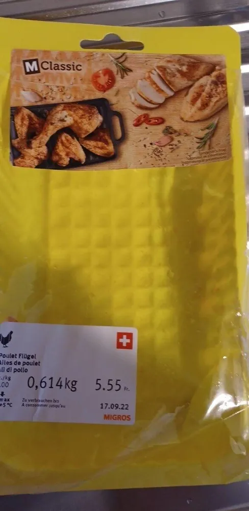Poulet ailes de poulet