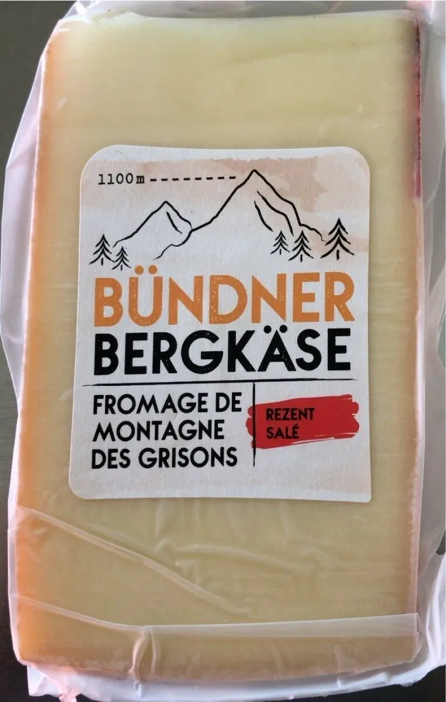 Fromage de montagne des grisons