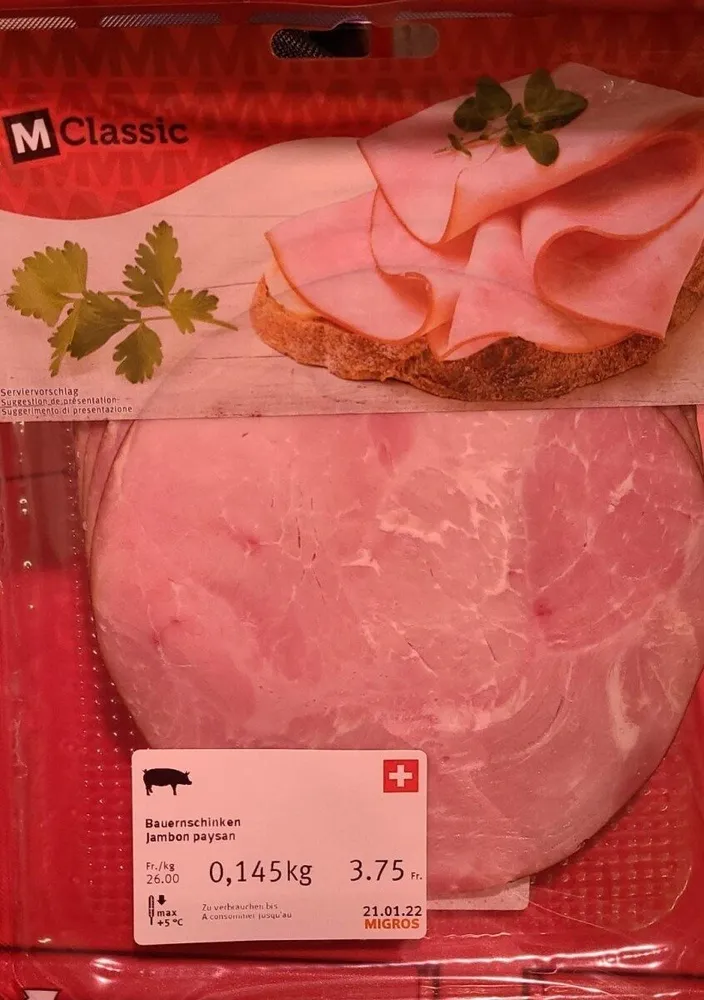 Jambon paysan