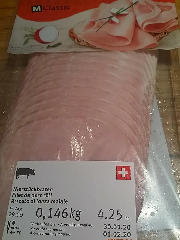 Filet de porc rôti