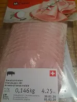 Filet de porc rôti