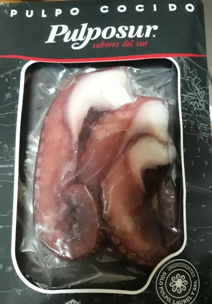 Pulpo cocido