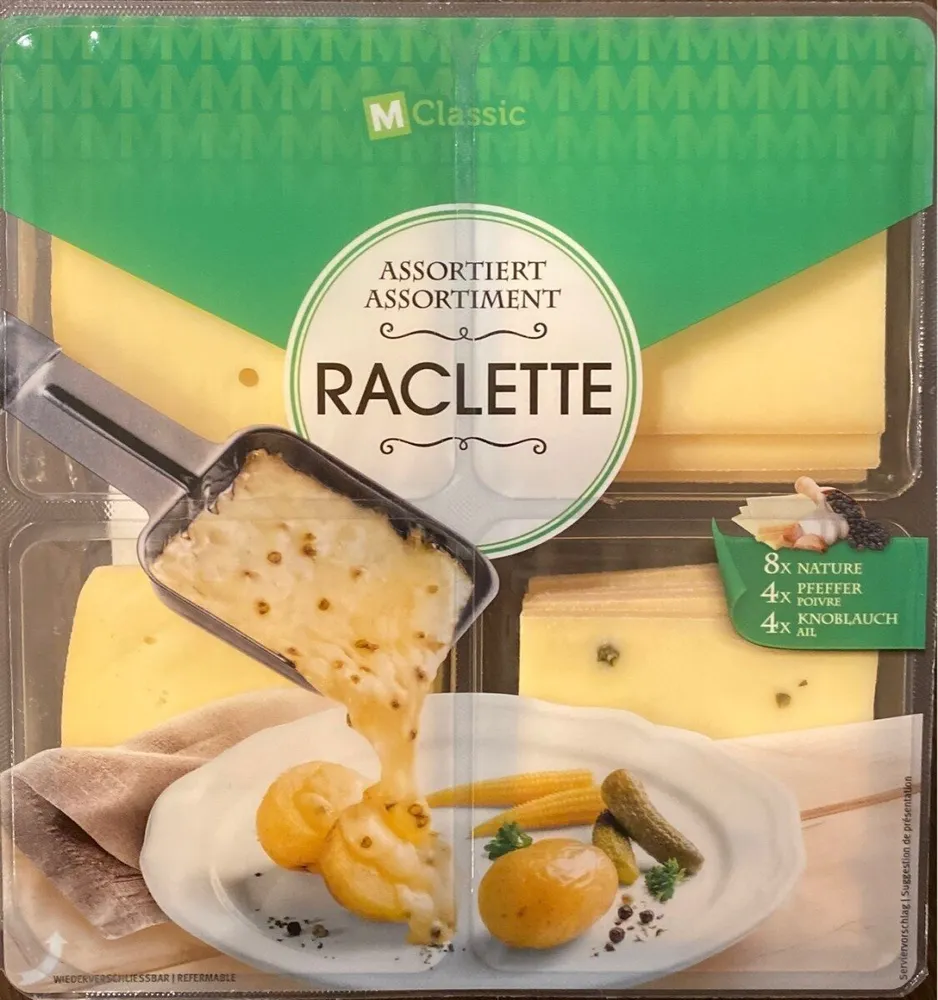 Assortiment raclette