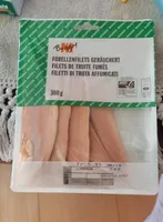 Filets de truite fume