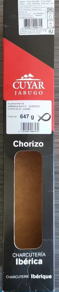Chorizo ibérique