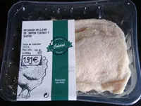 Pechuga de pollo rellena de jamón curado y queso